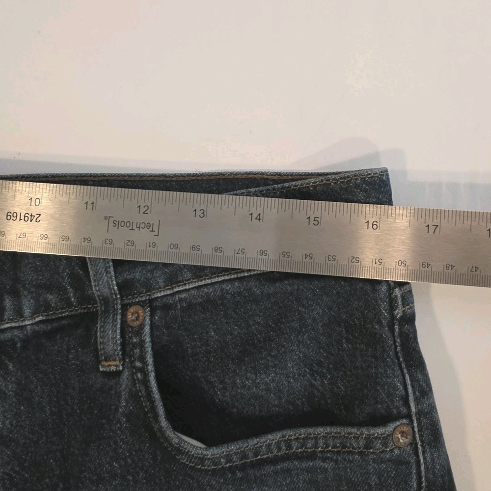 AGOLDE Ren High Rise Wide Leg Jeans Echo Stretch Size 31 EUC 90s Chic MSRP $238 - Picture 10 of 15